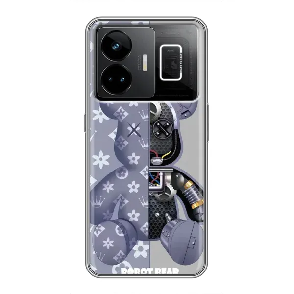 Чехол с рисунком «Медведь Louis Vuitton» для Realme GT3