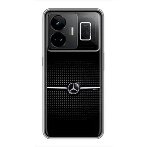 Силиконовый бампер с картинкой машины на Realme GT3 (Mercedes)