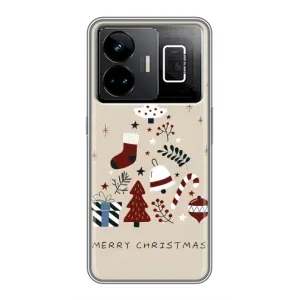 Чохол Санта Клаус для Realme GT3 (Merry Christmas)