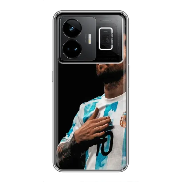 Чехол с рисунком «Месси Капитан» для Realme GT3 Чехол с рисунком «Месси Капитан» для Realme GT3