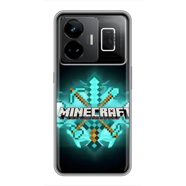 Чехол с рисунком «MineCraft 2» для Realme GT3
