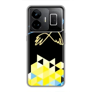 Чехол на Realme GT3 Украинский дизайн (Мир для Украины)