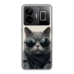 Чехол на тематику: Коты для Realme GT3 (Модный кот)