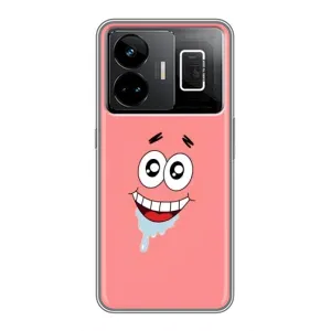 Чехлы с Патриком на Realme GT3 (Мордочка Патрика)
