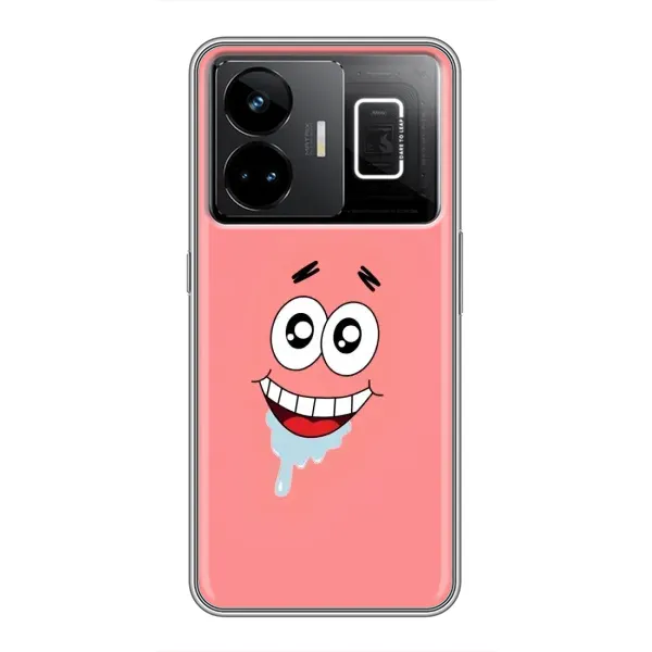 Чехол с рисунком «Мордочка Патрика» для Realme GT3 Чехол с рисунком «Мордочка Патрика» для Realme GT3