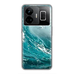 Летний Чехол на Realme GT3 (Морская волна)