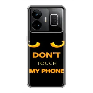 Чохол з Прикольним Принтом на Realme GT3 (Не чіпай мій телефон)