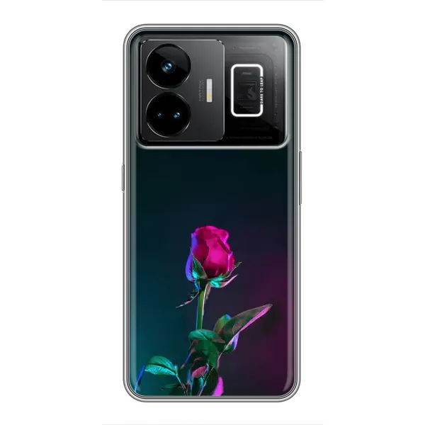 Чехол с рисунком «Ночная роза» для Realme GT3 Чехол с рисунком «Ночная роза» для Realme GT3