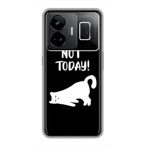 Бампер с изображением Котиков для Реалми ДжиТи 3 (Not Today)