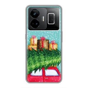 Чохол новорічна ялинка на Realme GT3 (Новорічний настрій)