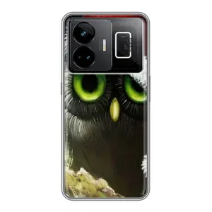 Чехлы с принтом СОВЫ для Realme GT3 (Новогодняя Сова)