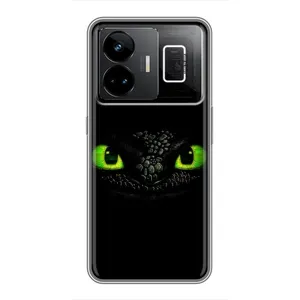 Чехол дракон Беззубик для Realme GT3 (Глаза Беззубика)