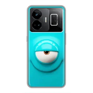 Силиконовые Чехлы (смешные стикеры) для Realme GT3 (Одноглазик)
