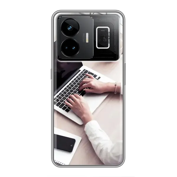 Чехол с рисунком «Офисный работник» для Realme GT3 Чехол с рисунком «Офисный работник» для Realme GT3
