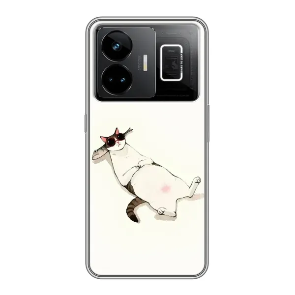 Чехол с рисунком «Отдых» для Realme GT3 Чехол с рисунком «Отдых» для Realme GT3