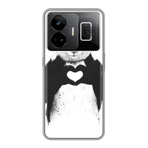 Чехол с рисунком «Панда» для Realme GT3 Чехол с рисунком «Панда» для Realme GT3