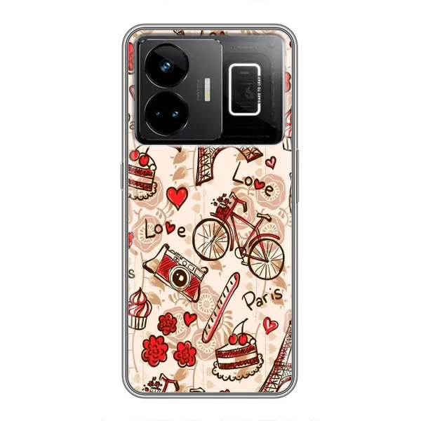 Чехол с рисунком «Париж мечта» для Realme GT3 Чехол с рисунком «Париж мечта» для Realme GT3