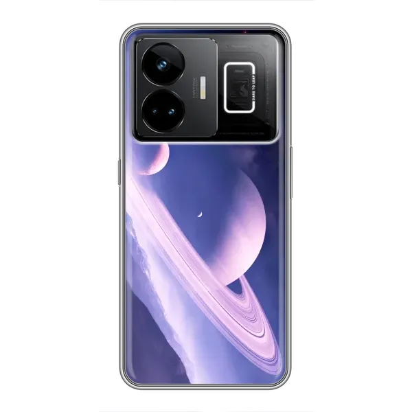 Чехол с рисунком «Планета в космосе» для Realme GT3