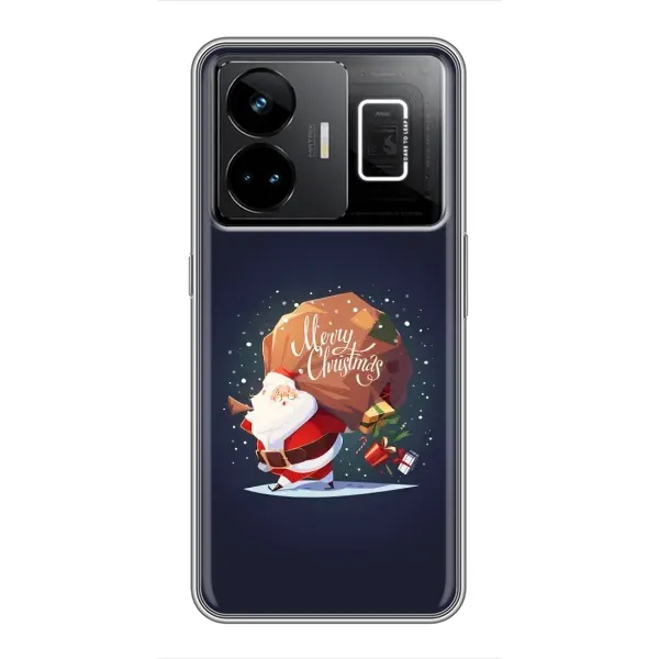 Чехол с рисунком «Подарки от Санты» для Realme GT3