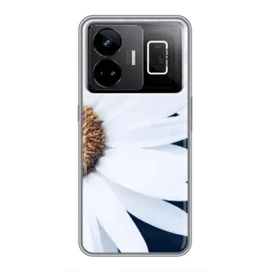 Чехол с ромашками на Realme GT3 (Пол ромашки)