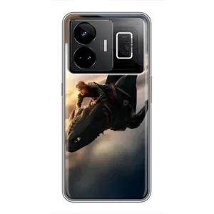 Чехол дракон Беззубик для Realme GT3 (Полет Беззубика)