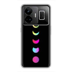 Чехол (ТПУ) с планетами на Realme GT3 (Полнолуние)