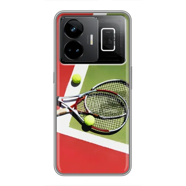 Чехол с рисунком «Ракетки теннис» для Realme GT3 Чехол с рисунком «Ракетки теннис» для Realme GT3