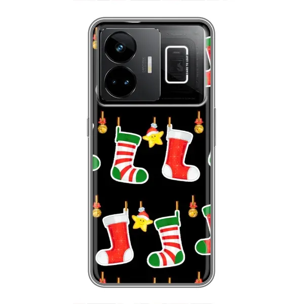 Чехол с рисунком «Рождественские подарки» для Realme GT3 Чехол с рисунком «Рождественские подарки» для Realme GT3