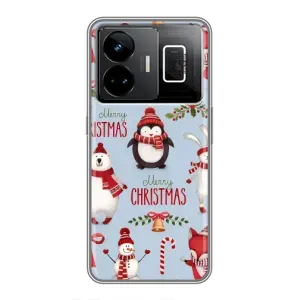Чохол Санта Клаус для Realme GT3 (Різдвяний)