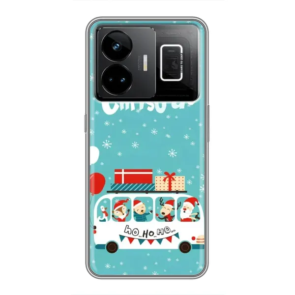 Чехол с рисунком «Рождественское настроение» для Realme GT3 Чехол с рисунком «Рождественское настроение» для Realme GT3