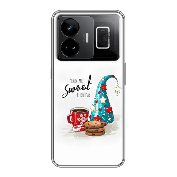Чехол с рисунком «Рождество» для Realme GT3 Чехол с рисунком «Рождество» для Realme GT3