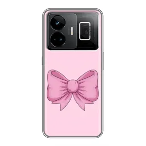 Чехол с рисунком «Розовый бантик» для Realme GT3