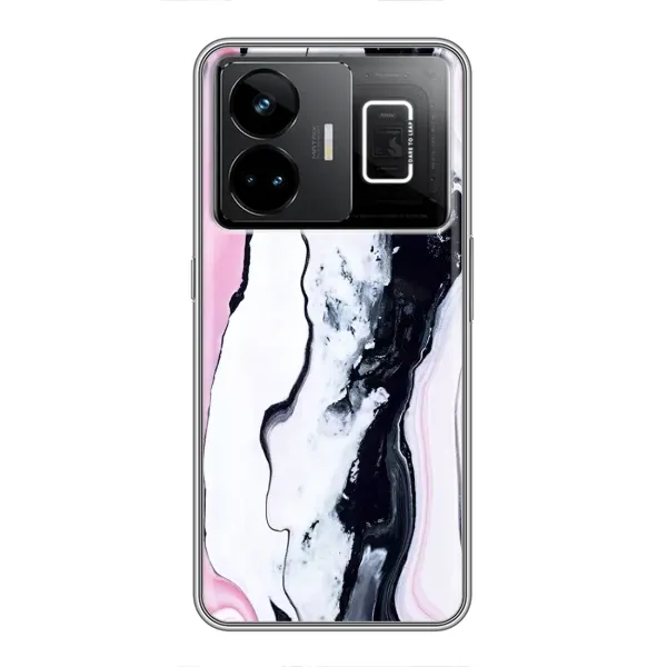 Чехол с рисунком «Розовый мрамор» для Realme GT3 Чехол с рисунком «Розовый мрамор» для Realme GT3