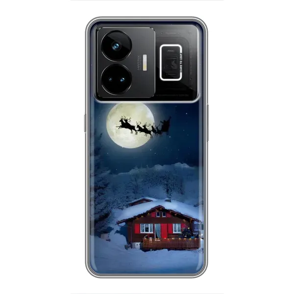 Чехол с рисунком «Санта» для Realme GT3