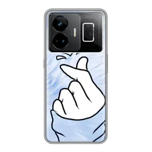 Чохол (Знак сердечка) для Realme GT3 (Серце знак)