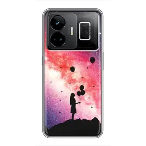 Силіконові Чохли Коханій людині для Realme GT3 (Кулі в небі)