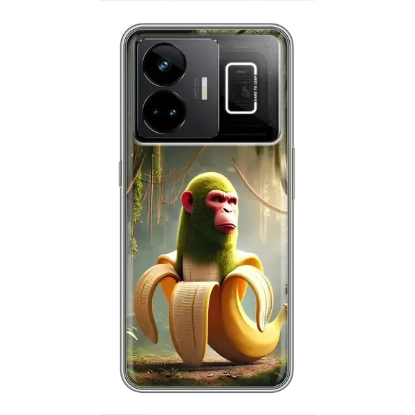 Чехол с рисунком «Шимпанзини бананини» для Realme GT3 Чехол с рисунком «Шимпанзини бананини» для Realme GT3