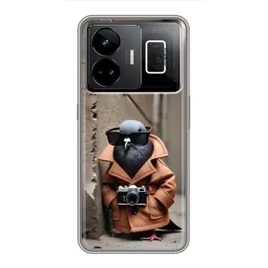 Чехол с мемами тралалело тралала для Realme GT3 (Шпиониро голубио)