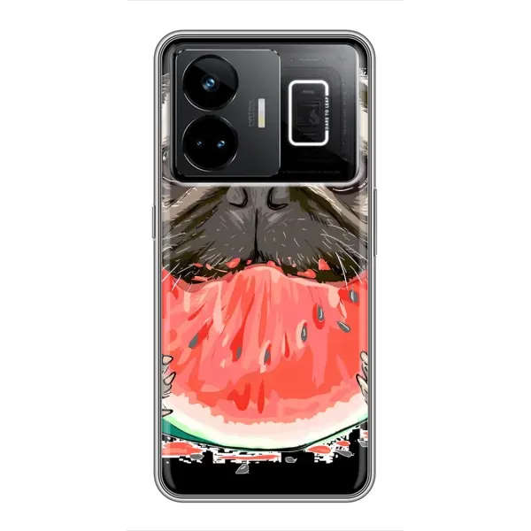 Чохол з малюнком «Смішний Мопс» для Realme GT3