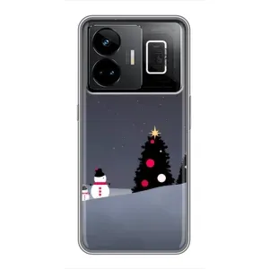 Чохли на Новий Рік Realme GT3 (Сніговички)