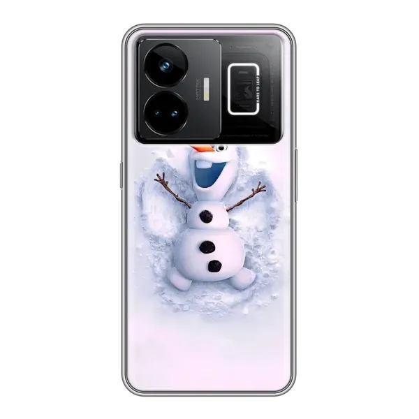 Чехол с рисунком «Снеговик Олов» для Realme GT3 Чехол с рисунком «Снеговик Олов» для Realme GT3