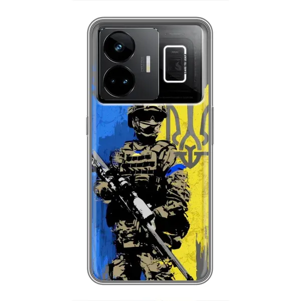 Чехол с рисунком «Солдат ЗСУ» для Realme GT3