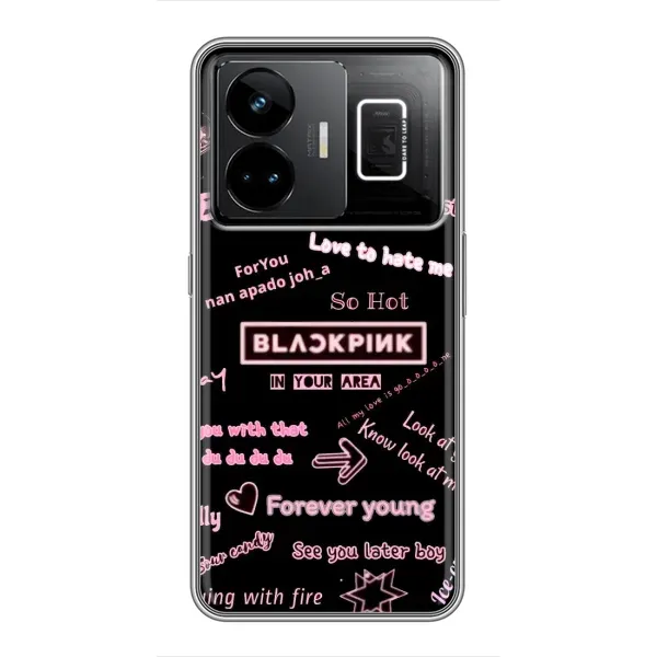 Чехол с рисунком «Стиль блэкпинг» для Realme GT3 Чехол с рисунком «Стиль блэкпинг» для Realme GT3