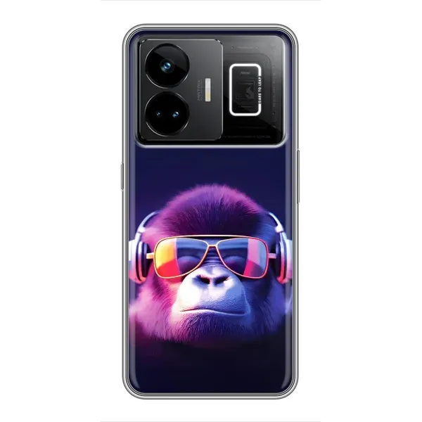 Чехол с рисунком «Стильная обезьяна» для Realme GT3 Чехол с рисунком «Стильная обезьяна» для Realme GT3