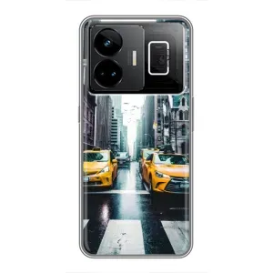 Силиконовый бампер (Работники) на Realme GT3 (Такси)
