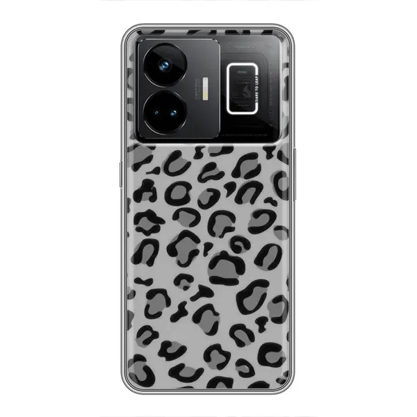 Чехол с рисунком «Темный леопрад» для Realme GT3 Чехол с рисунком «Темный леопрад» для Realme GT3
