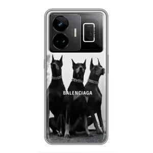 Чехол ДОБЕРМАН для Realme GT3 (Три добермана)