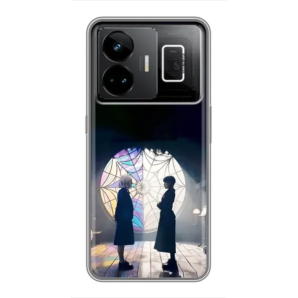 Чехол с рисунком «Уэнсдей и Энди» для Realme GT3 Чехол с рисунком «Уэнсдей и Энди» для Realme GT3