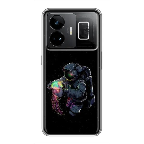 Чехол с рисунком «В руках земля» для Realme GT3