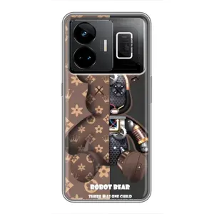 Силіконовий чохол для Realme GT3 (Ведметик Луі Віттон)
